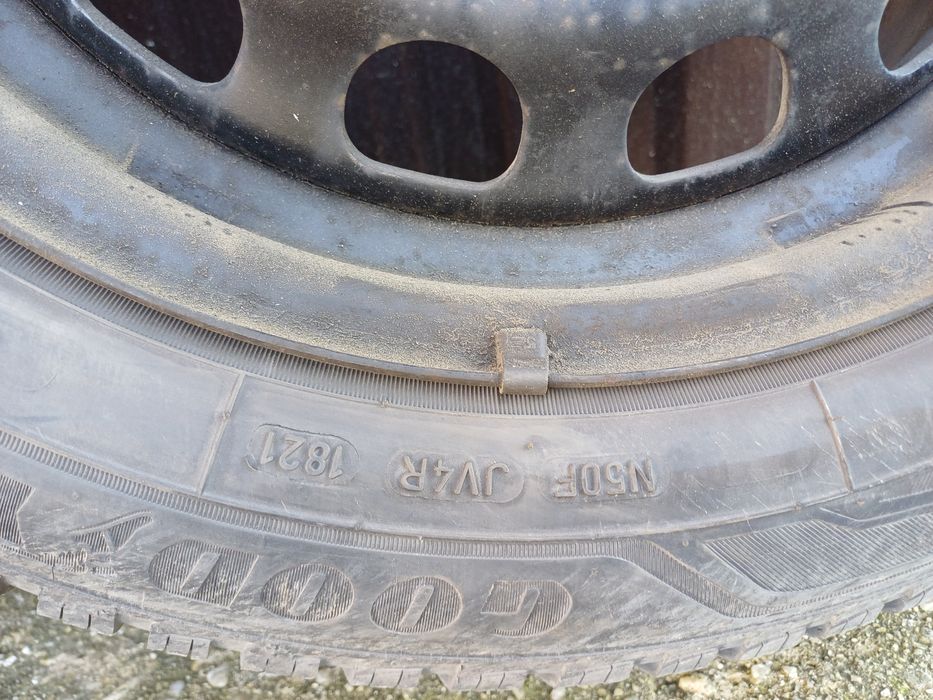 Anvelope cu jante de tabla