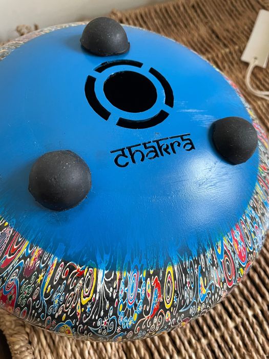 НОВ Перкусионен стоманен музикален барабан, оригинален подарък  20см