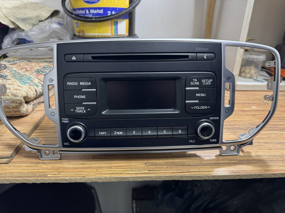 Магнитола Кия с блютузом