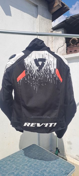 Geacă textilă moto REV'IT! Quantum 2 H2O - 4 anotmpuri
