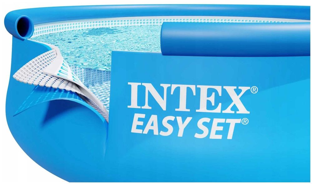 Надувной бассейн Easy Set 305x76см Intex 28120, круглый, голубой