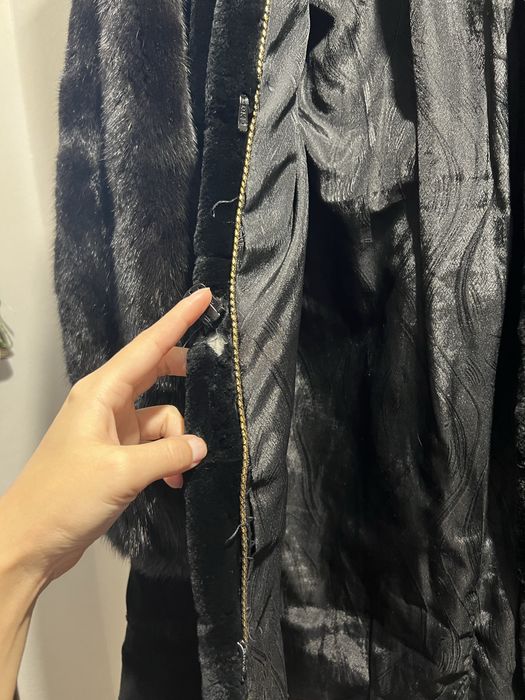 Шуба стриженная норка