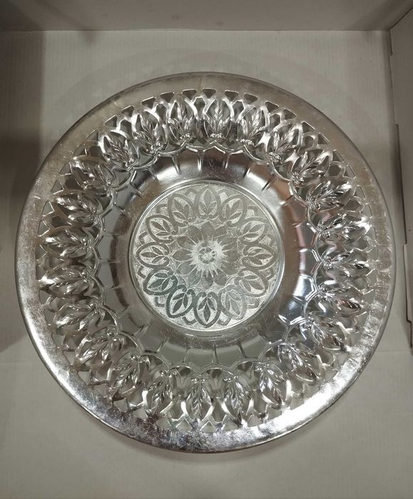 Советская хлебница из аллюминия