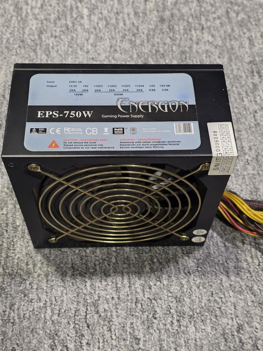 Sursă Gaming Energon EPS-750W – Putere 750W