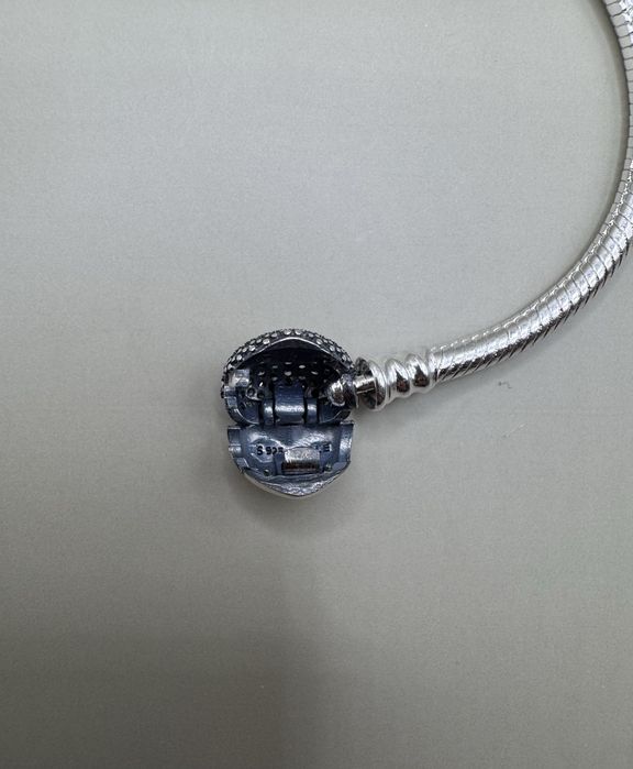 Bratara pandora inimioara  stralucitoare 18 cm