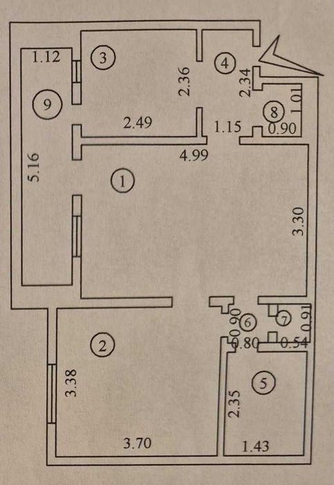 Apartament 2 camere Tiglina 2, Galati