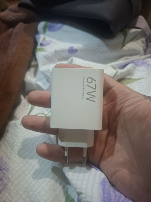 Продам оригинальный блок от xiaomi на 67 ват полностью рабочий