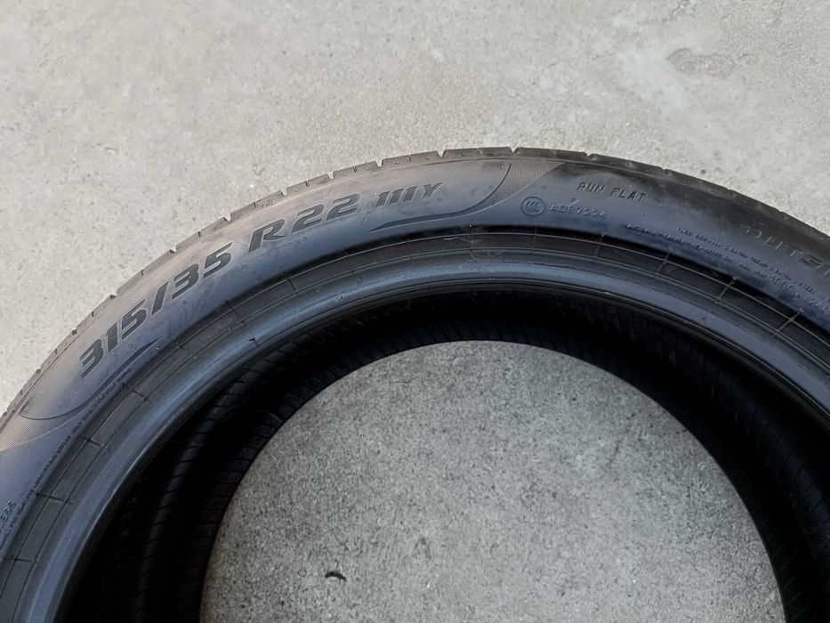 O anvelopa vara 313 35 22 pirelli p zero pz4 run flat profil 7 mm dot 2425