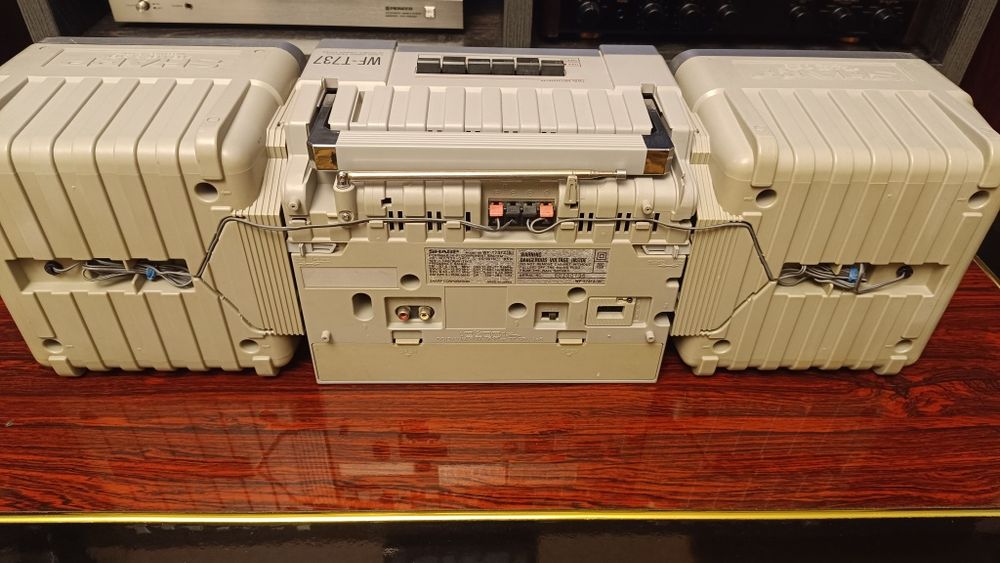 Магнитола Sharp wf-t737(Twin mechanism)