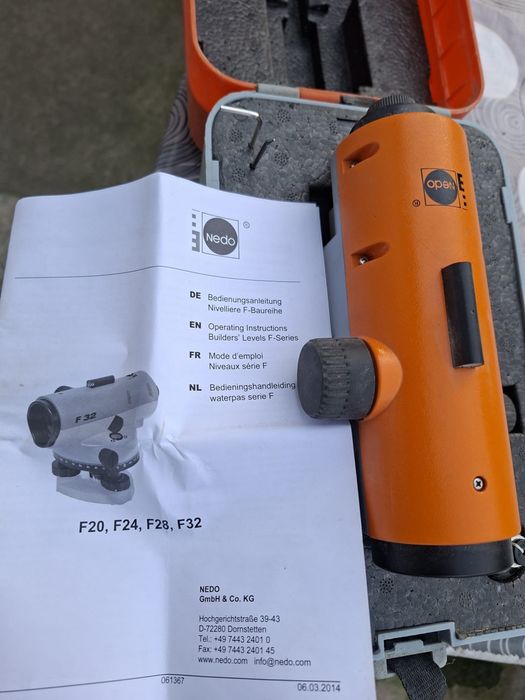 Оптичен нивелир Nedo F28