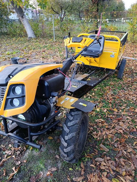 Motocultor progarden 12 cp diesel 4x4