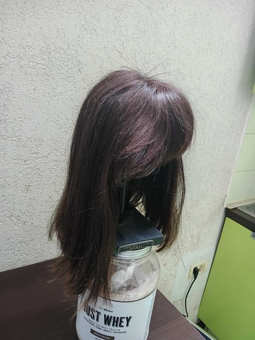 Peruca par natural saten inchis Belher