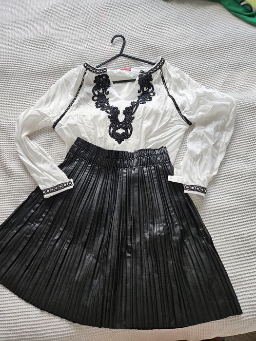 Дамска кожена пола