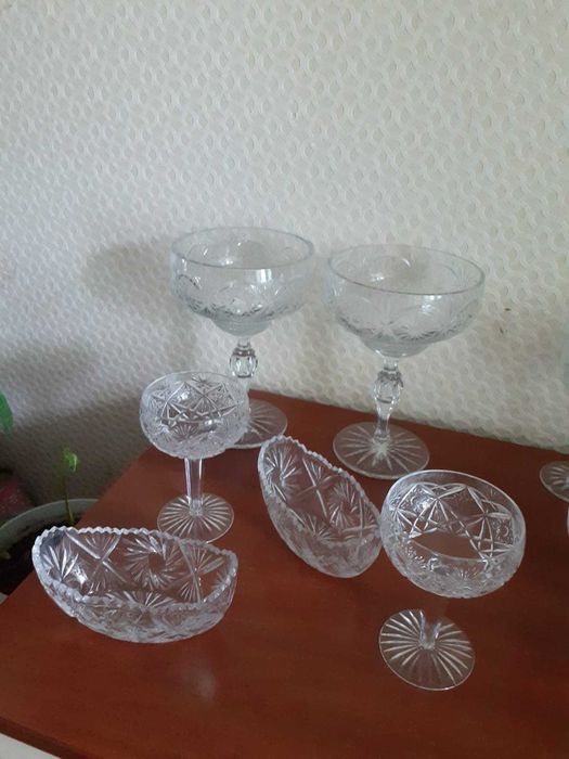 Продается хрустальная посуда