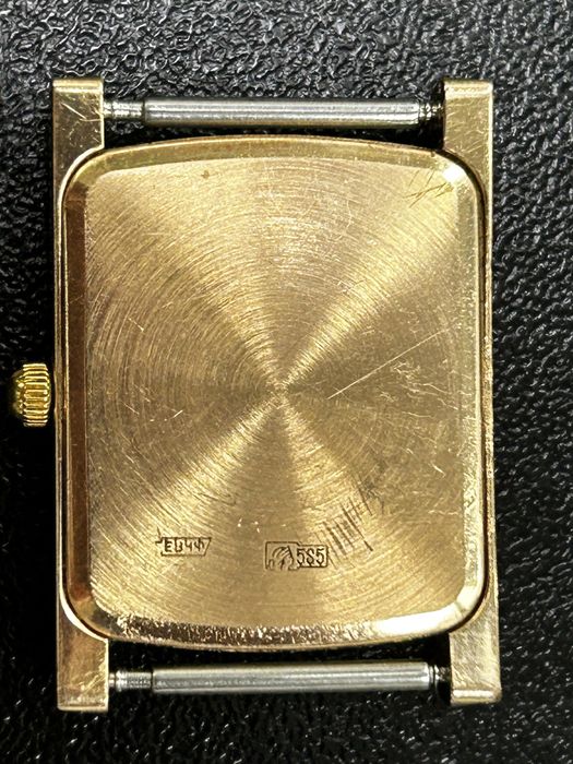 Часы золотые чайка 585