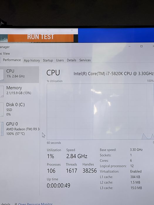 Pc i7 5820K/ 16GB DDR4/SSD/450W Sistem Gaming sau pe piese