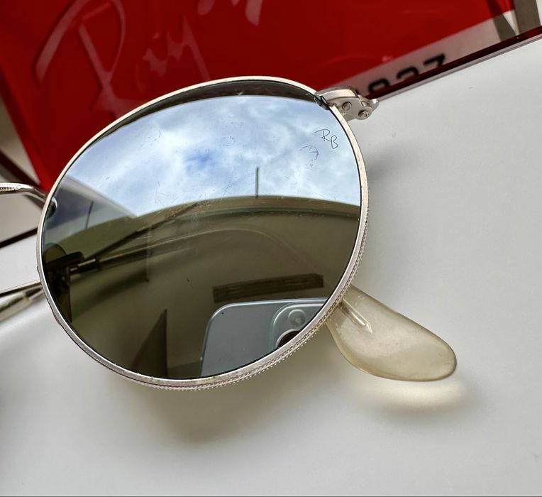 Ray Ban RB3447 Round Metal,огледални