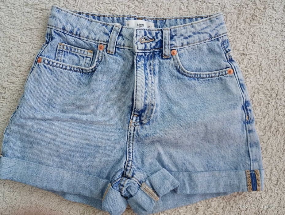 Дамски къси панталони Mango-xs