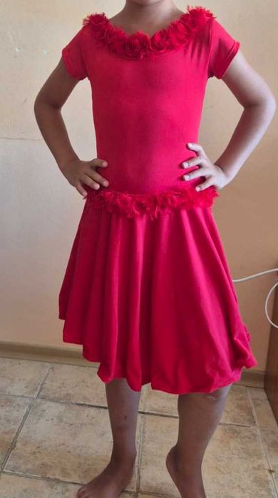 Рокля за спортни танци 122-128