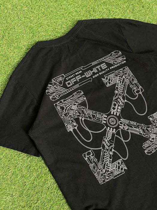 Мъжка блузка с къс ръкав : OFF- WHITE M