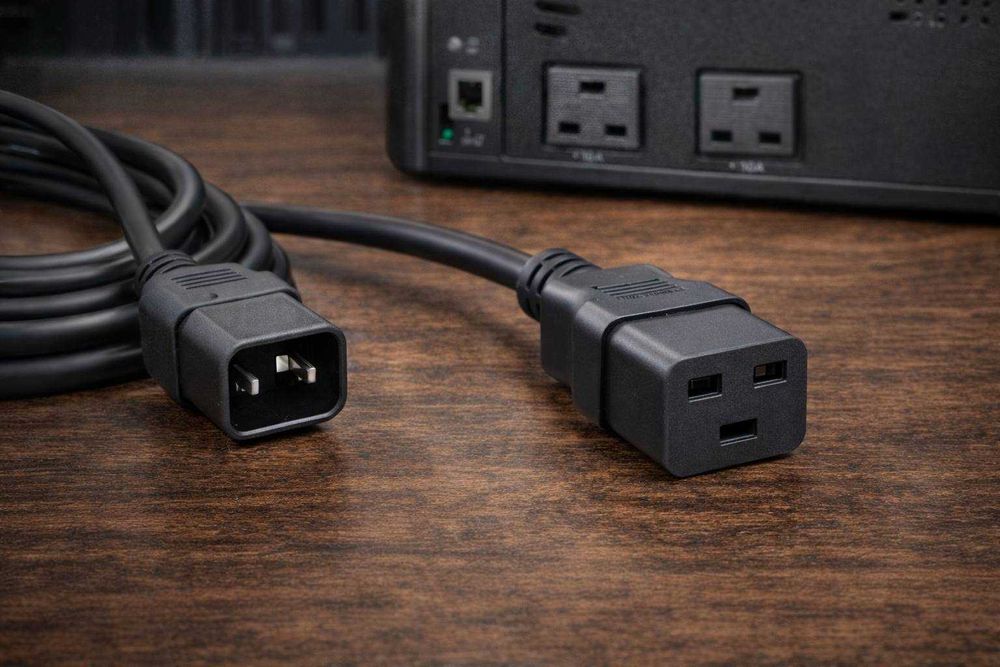 Кабель питания для ИБП IEC-C20 / IEC-C19 (папа-мама)