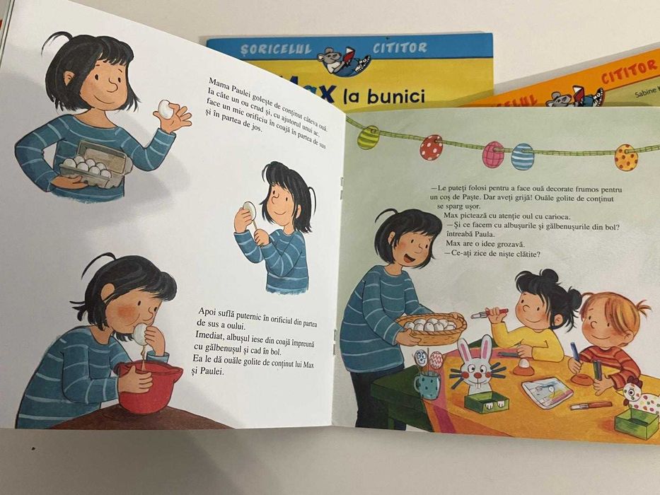 Pachet 4 carti pentru copii din seria Max - 30 lei