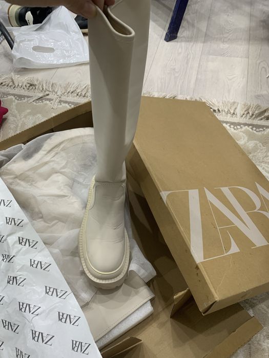 Сапоги Zara в отл состоянии