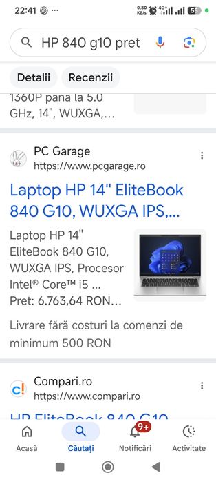 HP elitebook 840 G10 i5 a13a Ram 16Gb ddr5 video 8Gb ssd Windows 11 OFFICE