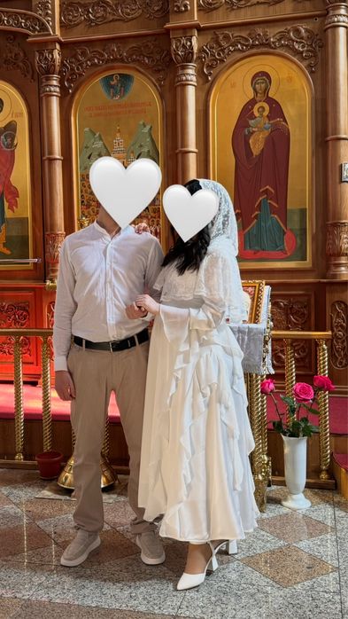 Продам белое платье