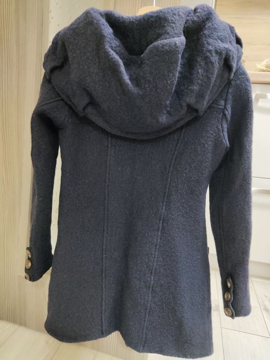 Палто от вълнен плат XS
