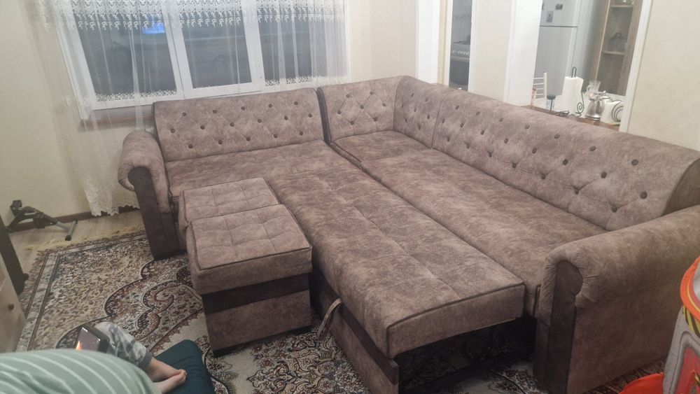 Диван уголок для зала