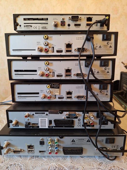 Спутниковые тюнеры.