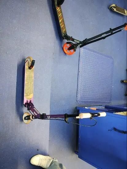 Trotinetă cu Suspensii şi Frâne pe Ghidon Mid - (SecondHand) Decathlon
