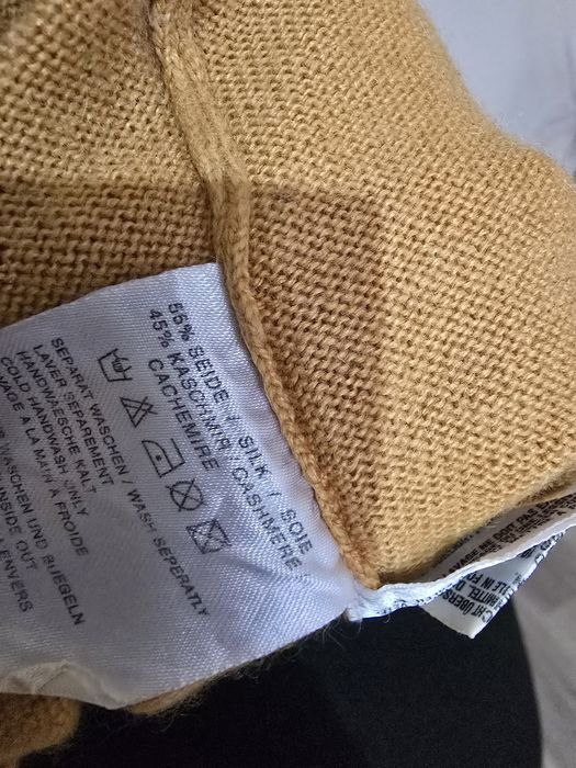 Maleta cu guler din matase si casmir marime M