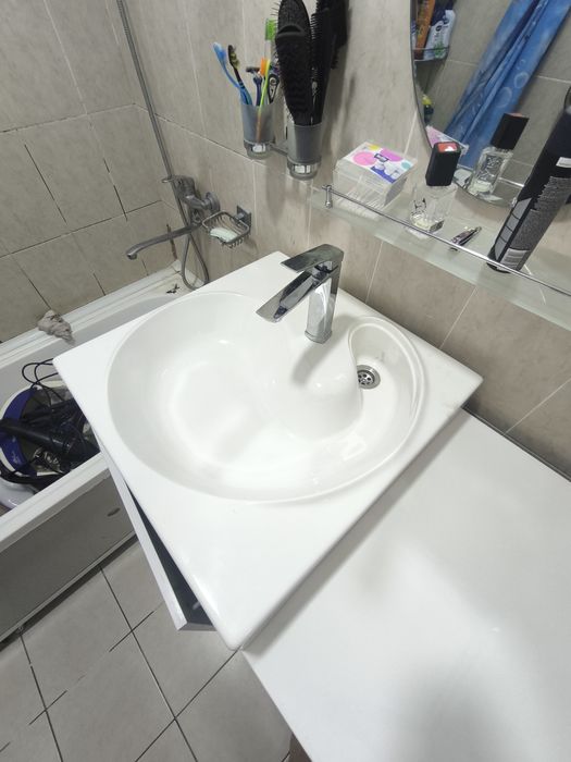 Мебил для ванной комнаты, для умувалник и стиральной машины