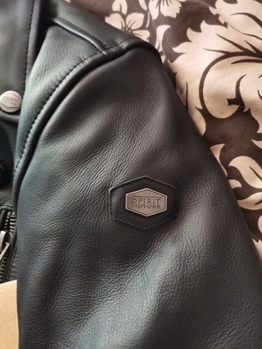Дамско кожено яке за мотор Spirit Motors