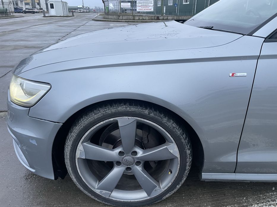 Aripa stanga fata Audi A6 C7 S-Line  2013 culoare LY7G