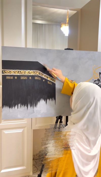 Картина ручной работы 120×60 | Исламская каллиграфия