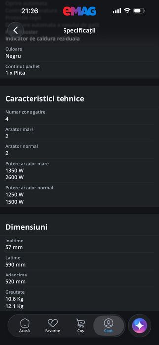 Plita pe inductie samsung