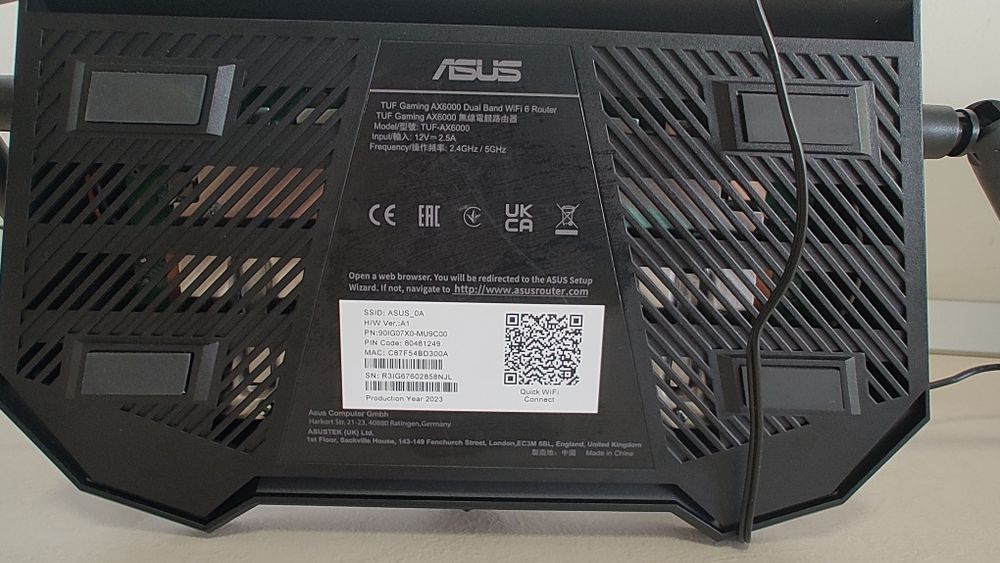 Router Gaming ASUS AX6000