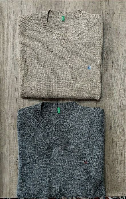 Шерстяные свитера от Benetton Оригинал 52 размер