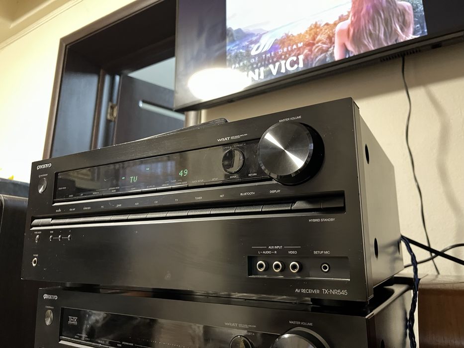 Onkyo TX-NR545 /7.2/4k/Atmos/Bluetooth/Spotify/wifi/Airplay/usb etc.