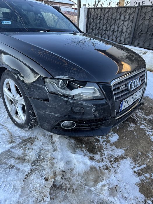 Audi a4 b8 avariat partea dreapta , acte valabile , cod motor caha