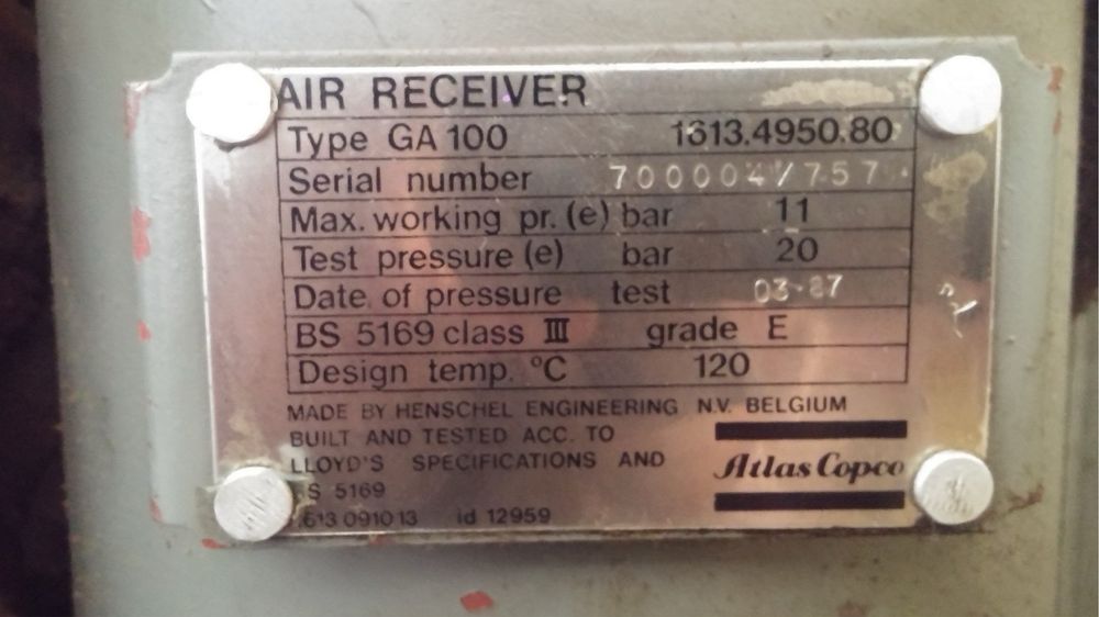 Винтов компресор атлас скопко