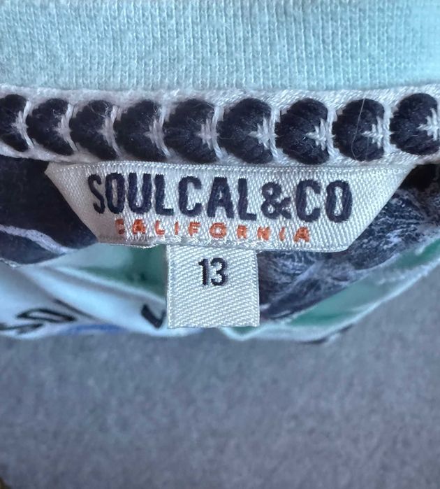 Tricou Soulcal&Co turcoaz