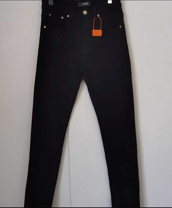Amiri джинсы черные