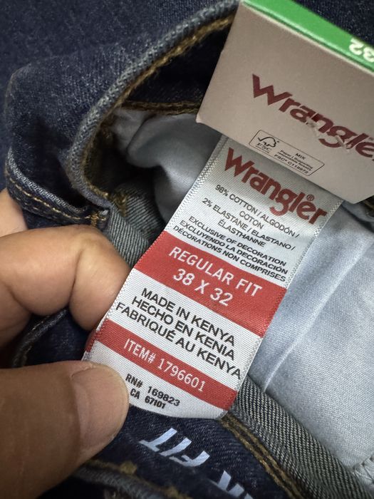 Мужские летние джинсы от бренда Wrangler