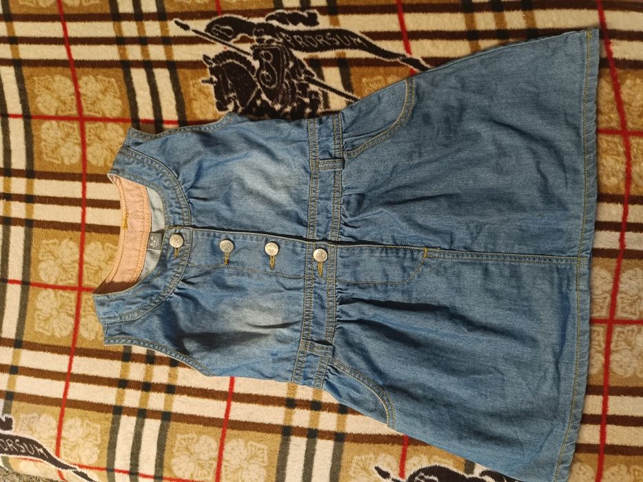 Джинсовый сарафан Zara