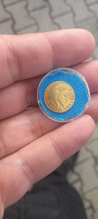 Monedă aur originală
