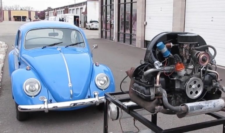 Двигатель Фольксваген Жук Volkswagen Werk AG Kafer Beetle Type 1 Мотор